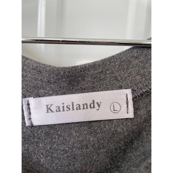 Kaislandy T Shirt Size Large You Are My Sunshine Graphic Tee Heather Gray Multi - Picture 3 of 6